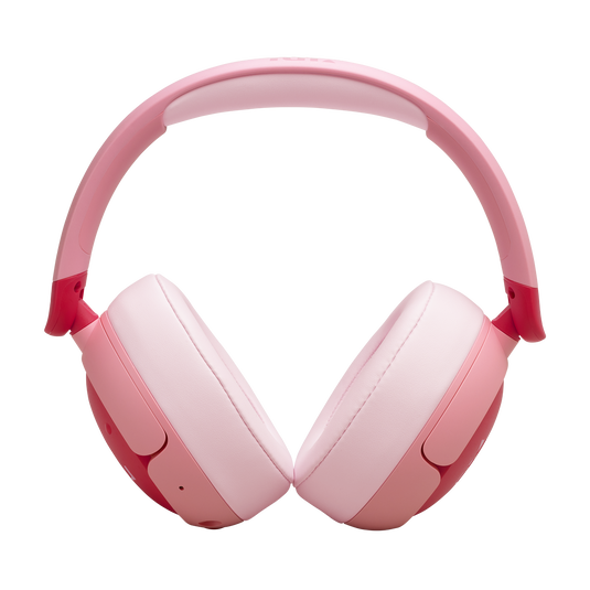 JBL Junior 470NC - Pink - Wireless over-ear noise cancelling kids headphones - Front image number null